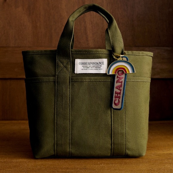 Sezane Handbags - Sézane, Olive Green Tote Bag!!